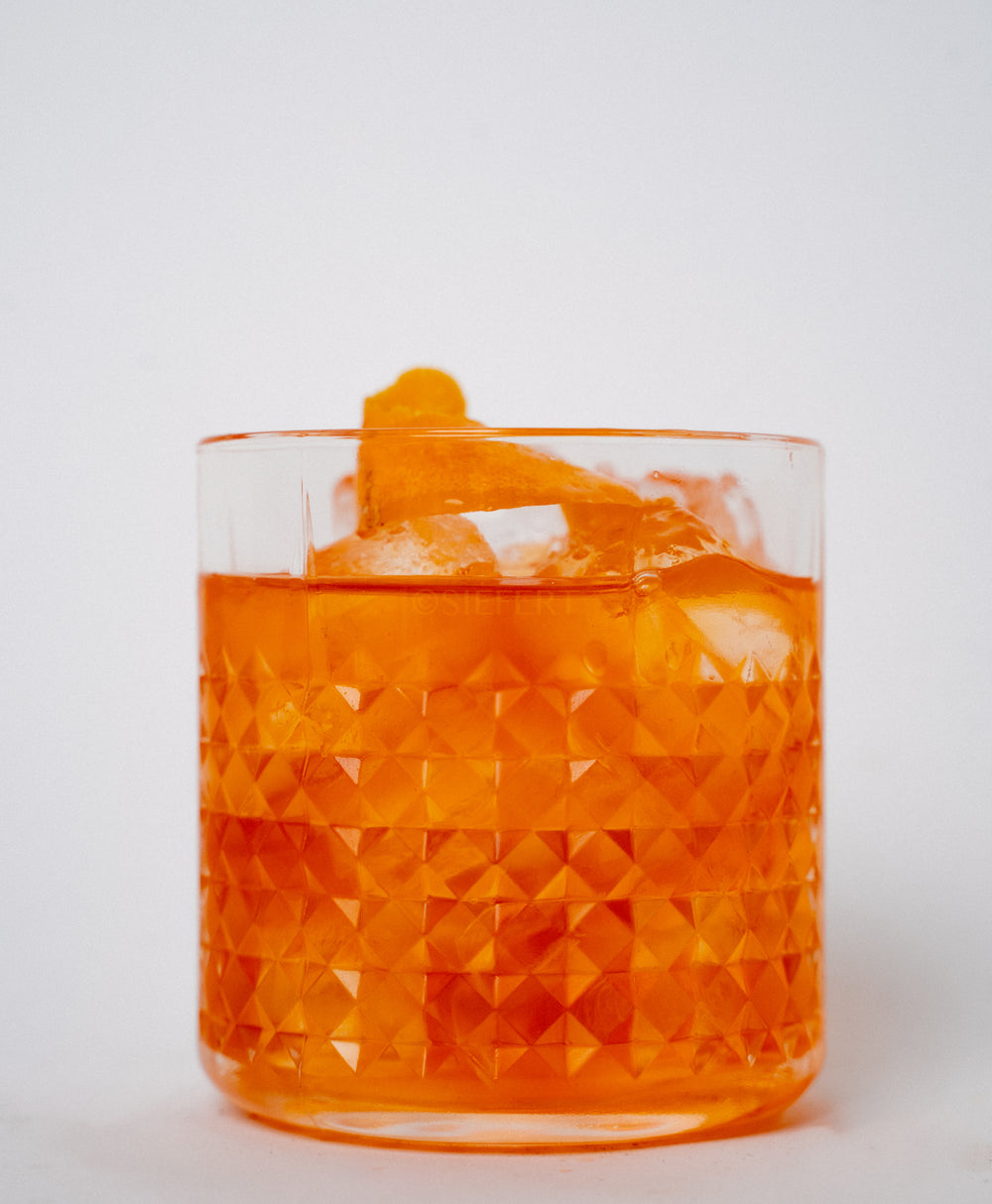 Piú Spritz i flot cocktailglas