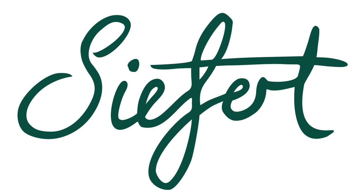 Siefert brandlogo, leverandør af vin på fustage